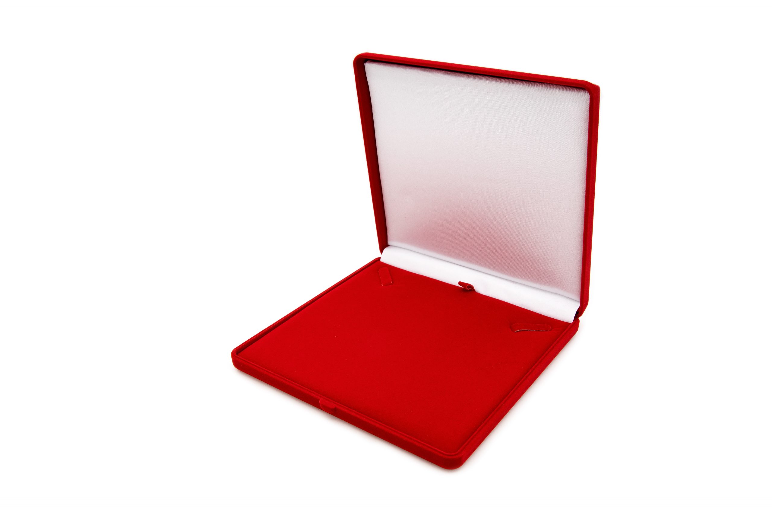 Velvet large jewellery box