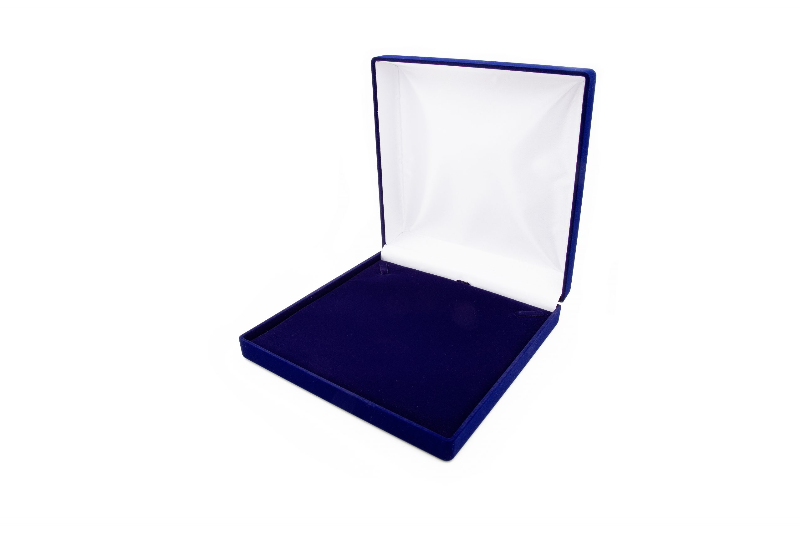 Velvet very large jewellery box