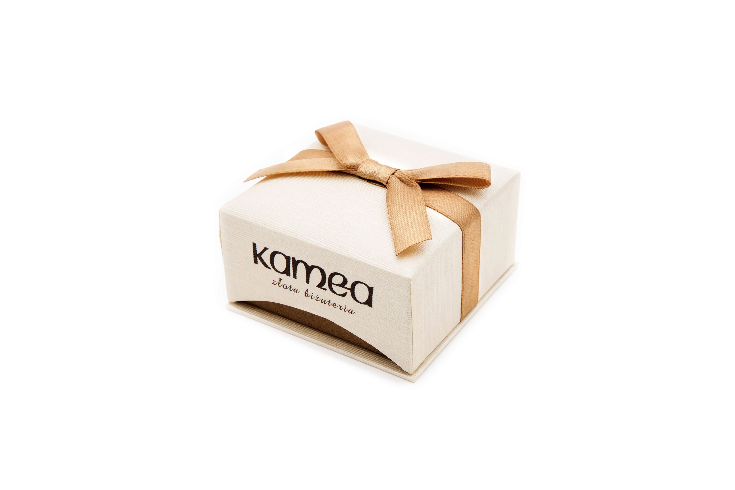 Jewellery box with a logo