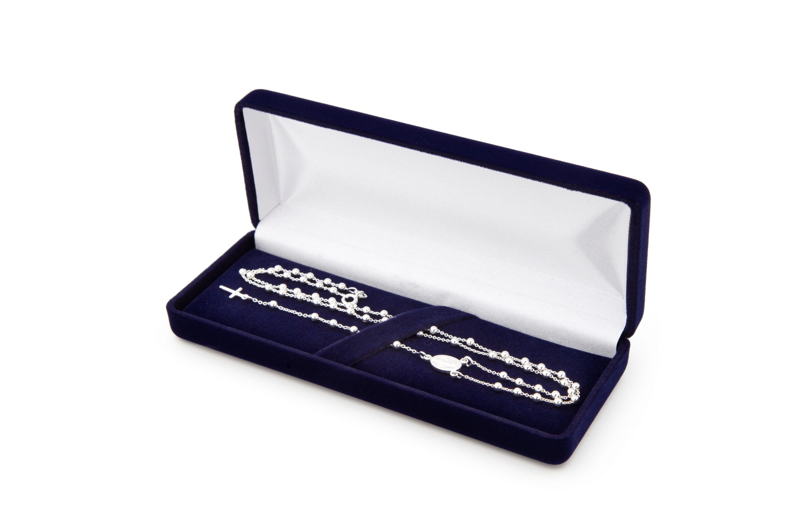 Velvet Rosary Box