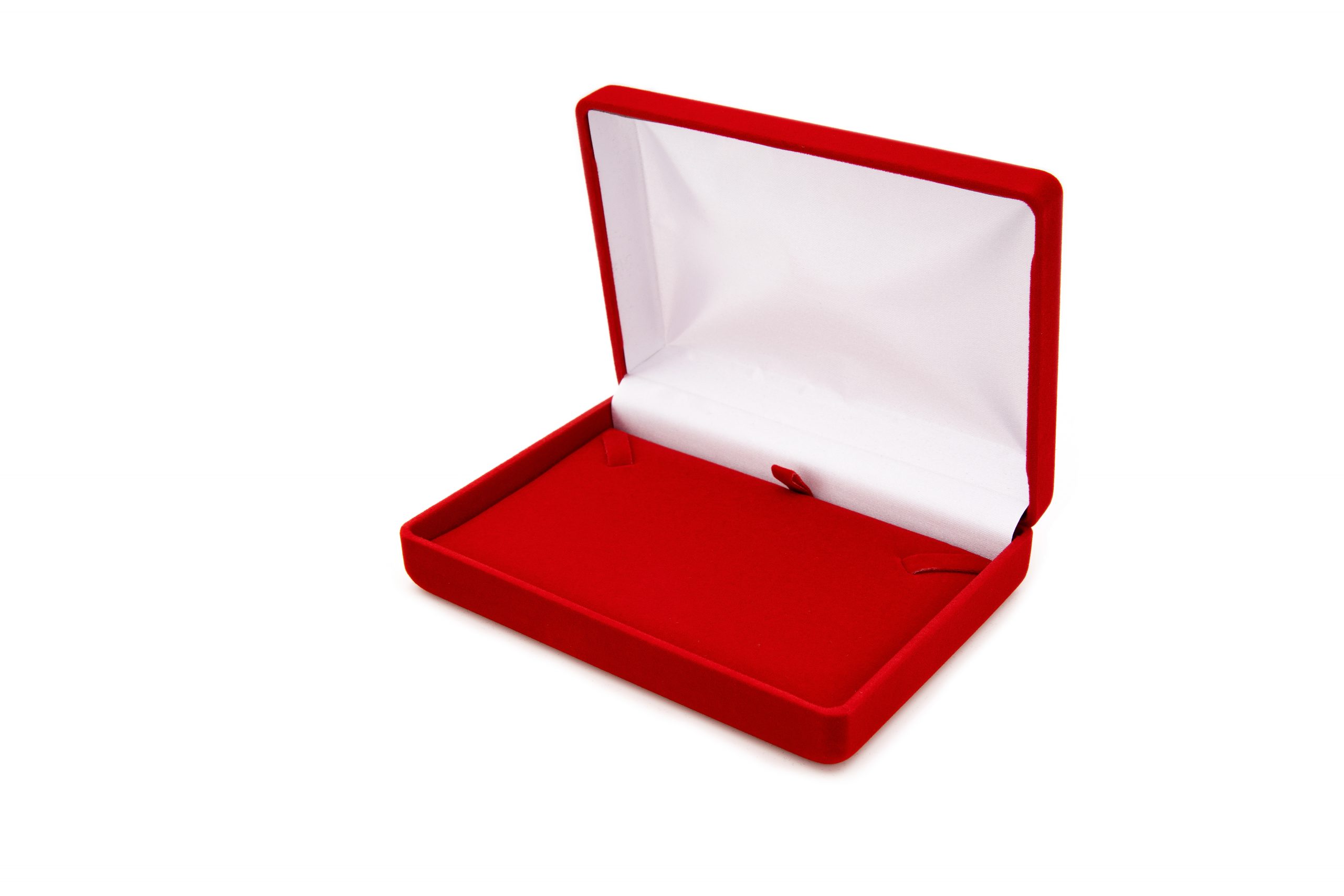 Velvet Jewel Necklace Box