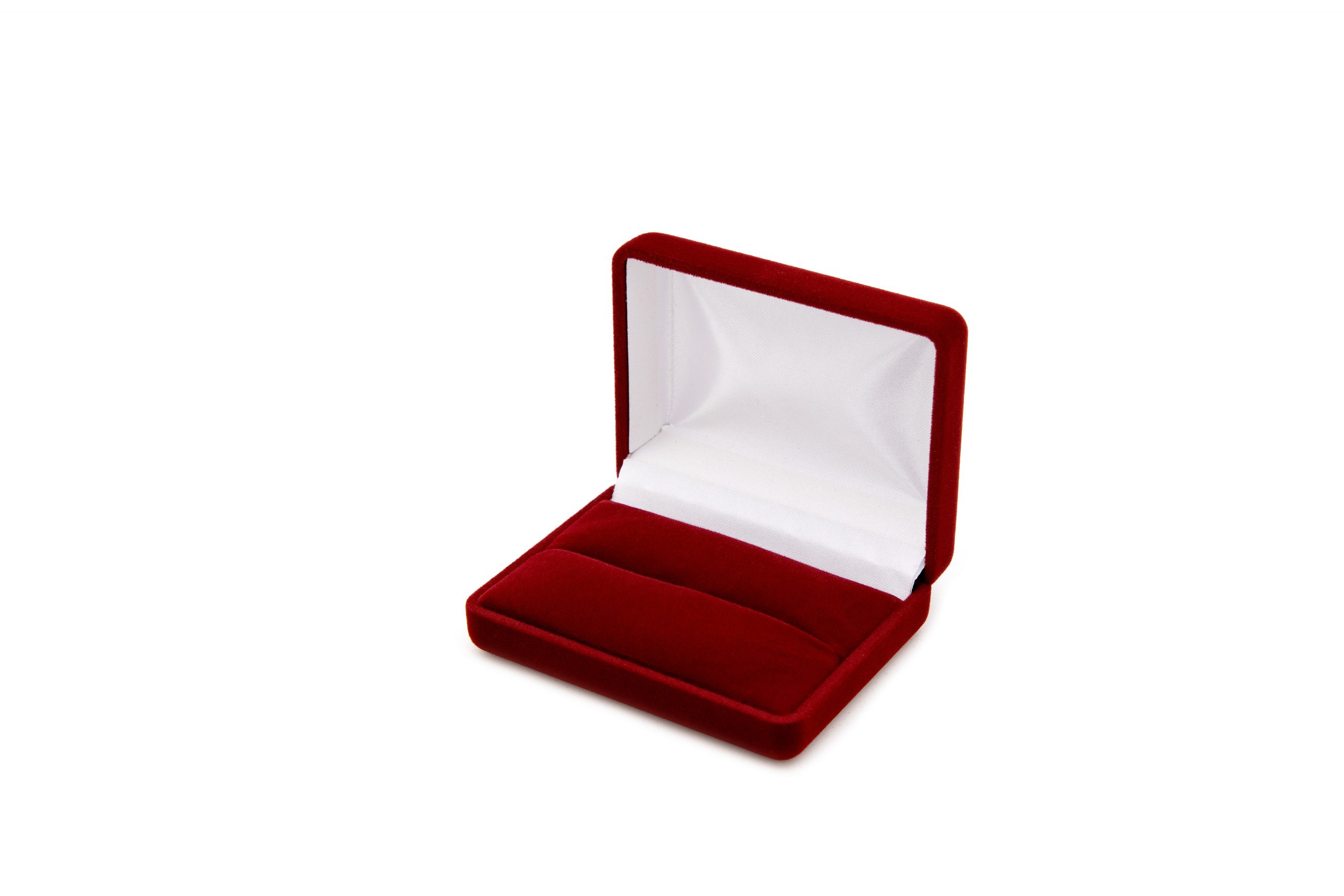Velvet Wedding Rings Box