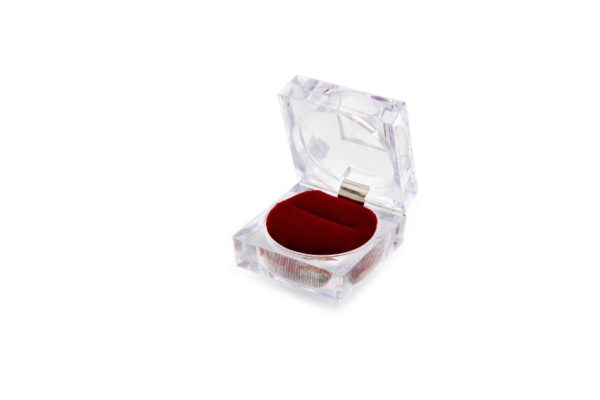 Transparent Plastic Jewellery Box