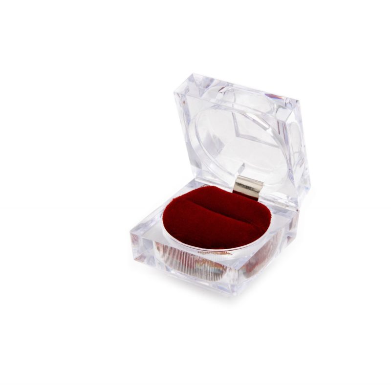Transparent Plastic Jewellery Box
