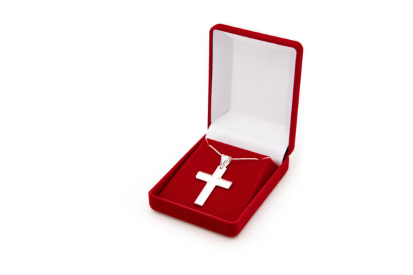 Christian cross pendant box