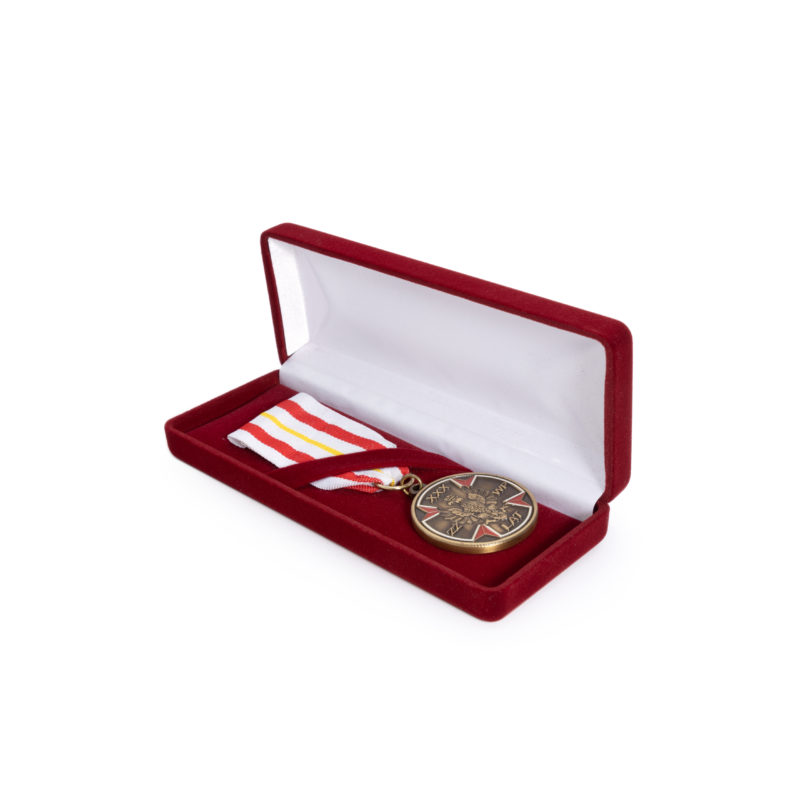 Velvet Oblong Medal Case